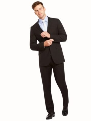 Livorno Slim Fit Black Suit Set