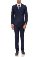 GIBSON SLIM FIT DELIRIUM NAVY PURE WOOL SUIT SET