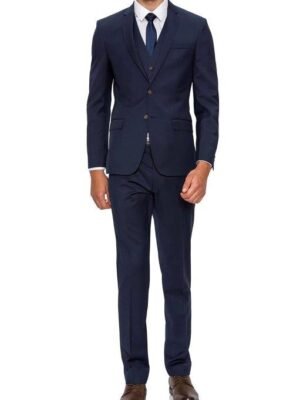 GIBSON SLIM FIT DELIRIUM NAVY PURE WOOL SUIT SET