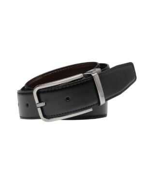 BUCKLE 5074 REVERSIBLE LEATHER BELT 35MM