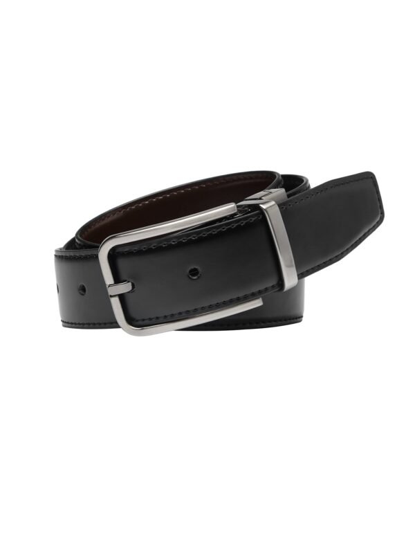 BUCKLE 5074 REVERSIBLE LEATHER BELT 35MM