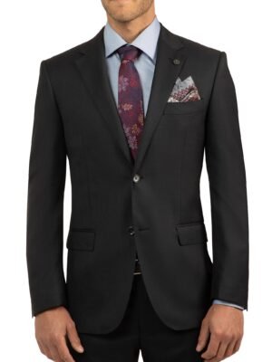 CAMBRIDGE CLASSIC FIT MORSE SUIT SET CHARCOAL PURE WOOL FCI417