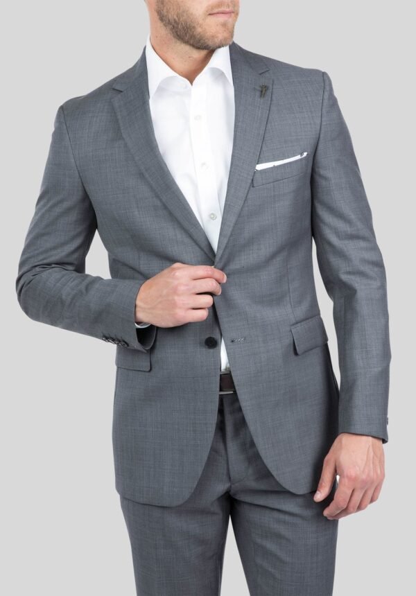 Joe Black Sergeant Grey Wool Suit Set