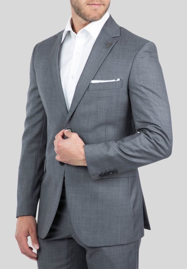 Joe Black Sergeant Grey Wool Suit Set