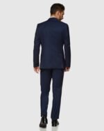 Studio Italia Blue Wool Suit Set