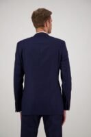 Savile Row Abram Pure Wool Navy Check Suit Set