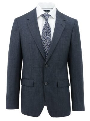 Daniel Hechter Ritchie Steel Wool Check Suit Set