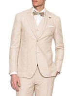 Gibson Electron Linen Cotton Slim Fit Suit Set