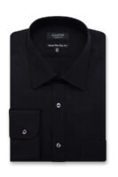 Ganton AAron Fine Poplin Black Shirt