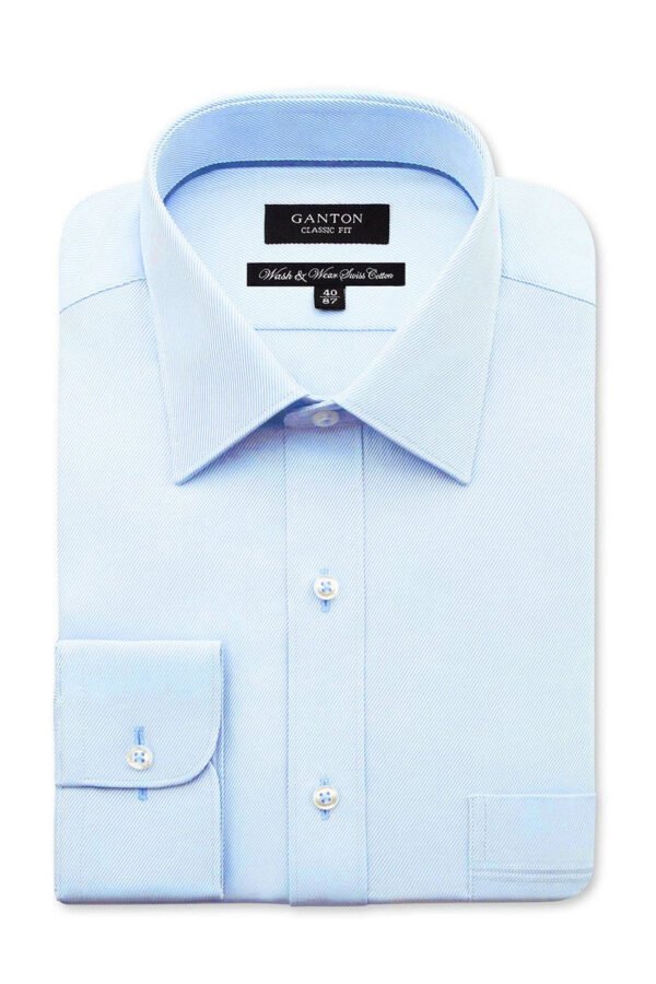 Windsor Luxury Blue Twill Shirt