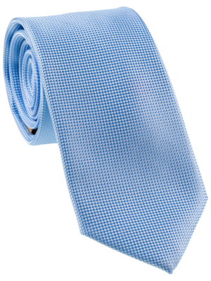 Blue Self Pattern Tie. Bow Tie. Handkerchief