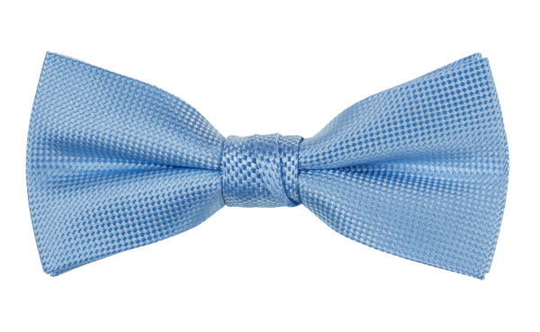 Blue Self Pattern Tie. Bow Tie. Handkerchief