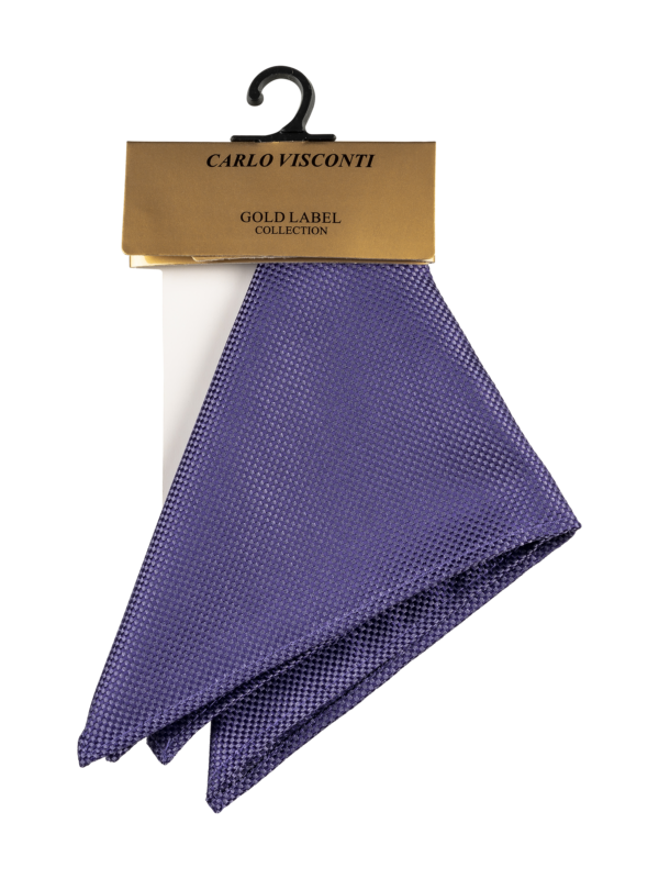 Purple Pattern Tie. Bow Tie. Handkerchief